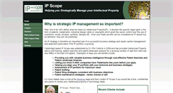 Desktop Screenshot of ipscope.co.uk